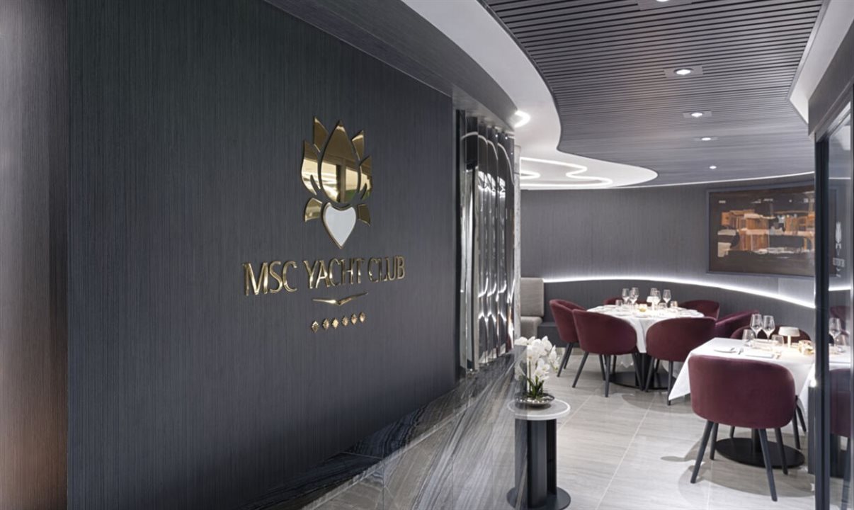 Experiência oferece a sensação de estar em um iate dentro de um navio