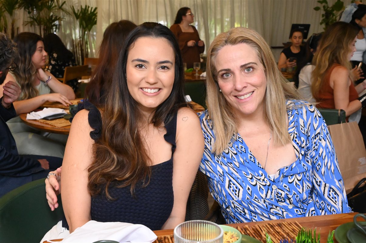 Damaris Ribeiro, da Auroraeco, e Renata Luque, do Oiá Casa Lençóis