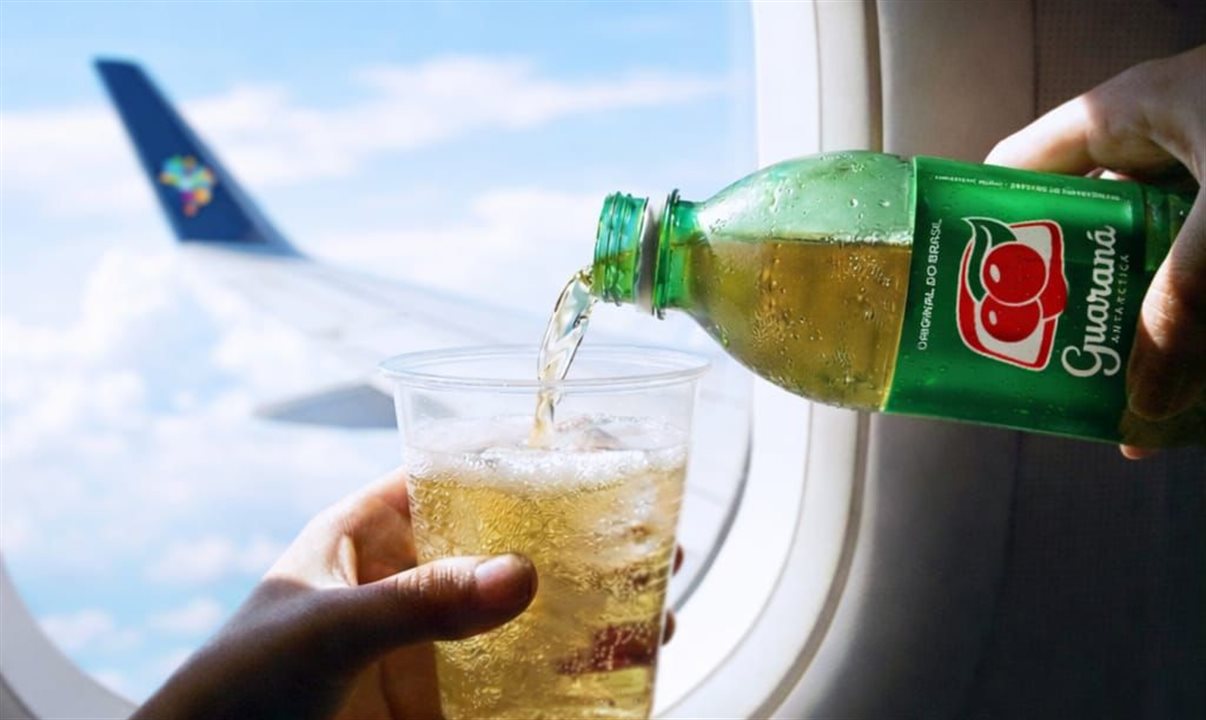 Para a marca Guaraná, estar presente nos voos da Azul é uma forma de levar a brasilidade ainda mais longe
