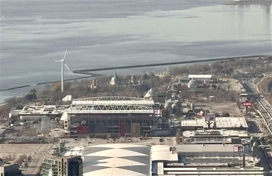 Est&aacute;dio BMO Field, onde ser&atilde;o realizados seis jogos da Copa do Mundo da Fifa