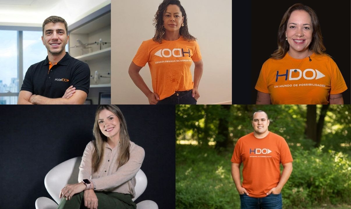Novos contratados da HotelDO pelo Brasil