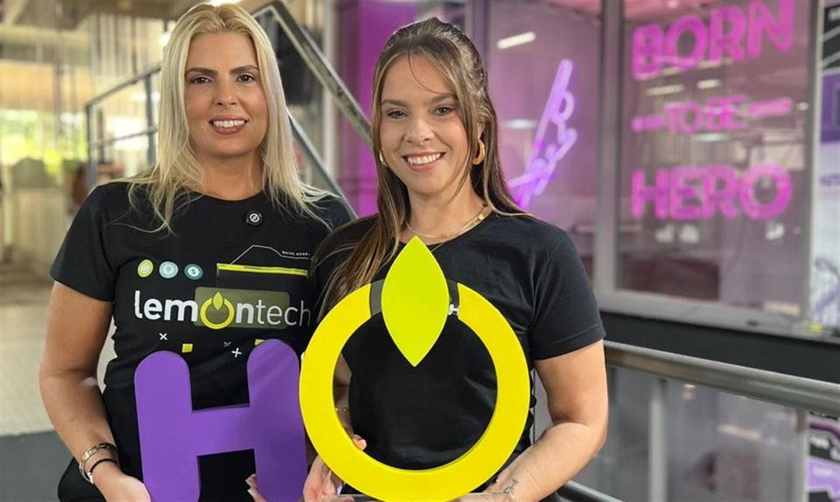 Juliana Costa, diretora de Vendas e Relacionamento da Lemontech, e Luciana Volante, chief revenue officer da Hero Seguros