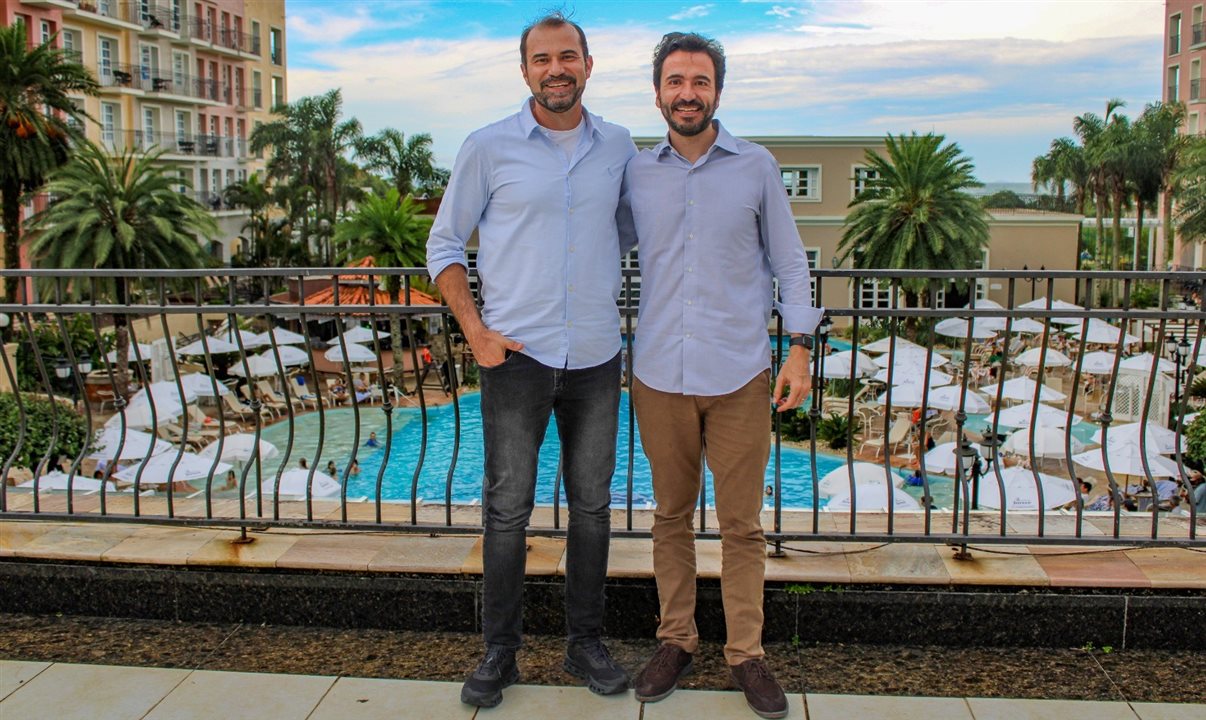 José Mateus, CEO da Habitasul, e Eduardo Malheiros, CEO do Grupo Wish