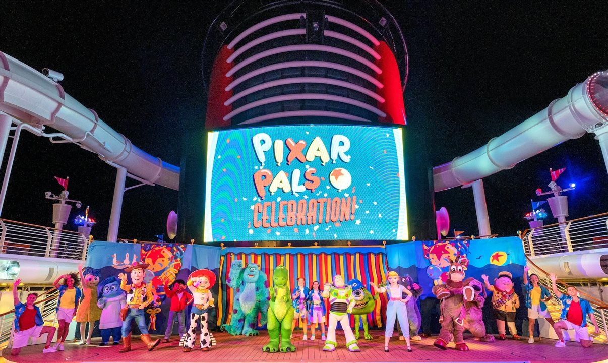 Pixar Day at Sea continuará a bordo do Disney Fantasy em cruzeiros selecionados de cinco noites a partir de Port Canaveral
