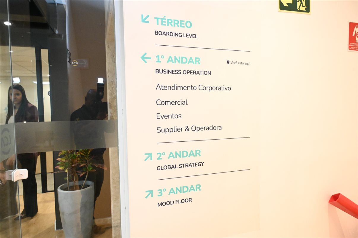 Douglas Camargo, da Abracorp, com Bianca Bottyan e Fernando Cavalheiro, da CEP Transportes