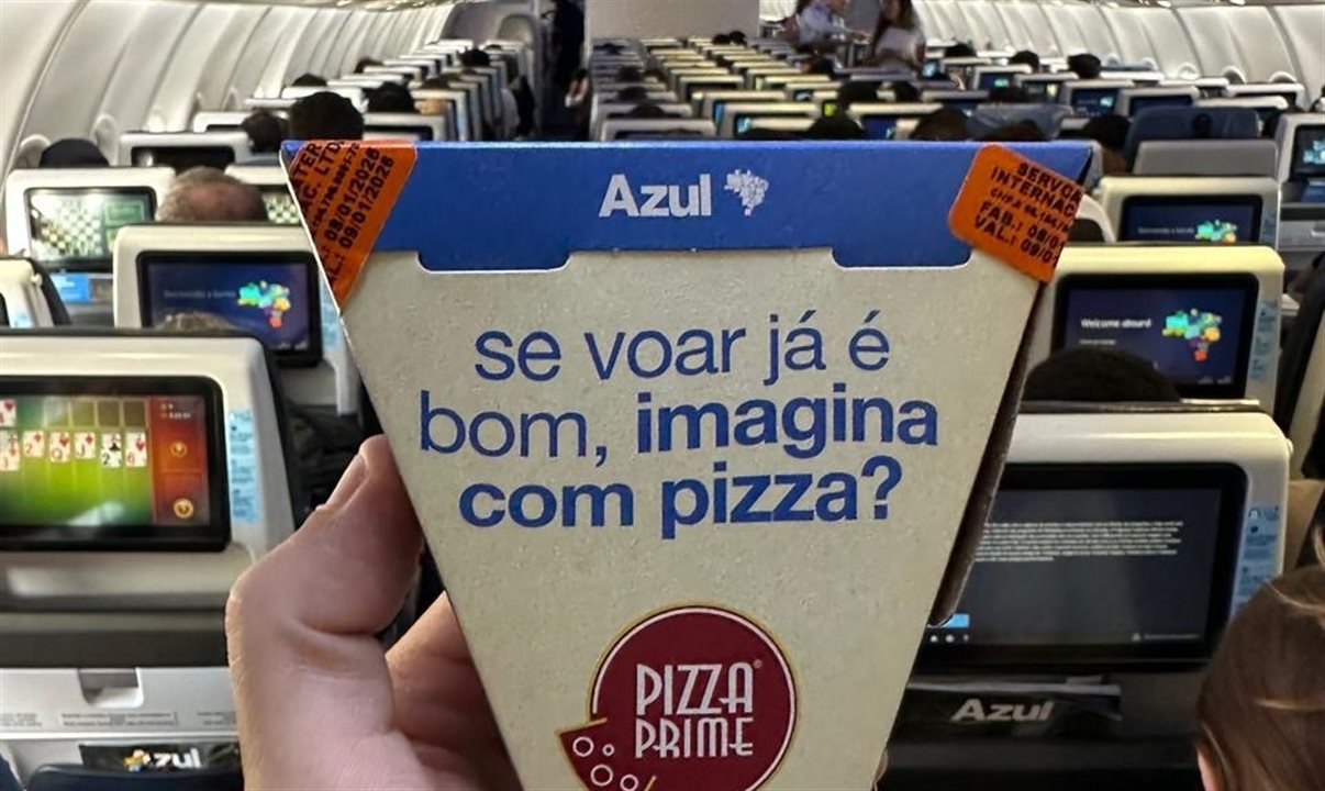 A parceria entre a Azul e a Ambev tem duração de três anos e contempla, além do Guaraná Antarctica, outras marcas do portfólio da empresa