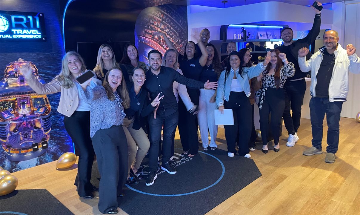 O primeiro treinamento do projeto aconteceu na sala de realidade virtual da empresa e reuniu 15 profissionais do setor