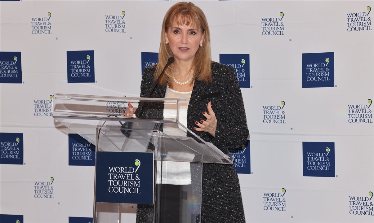 Gloria Guevara, do WTTC