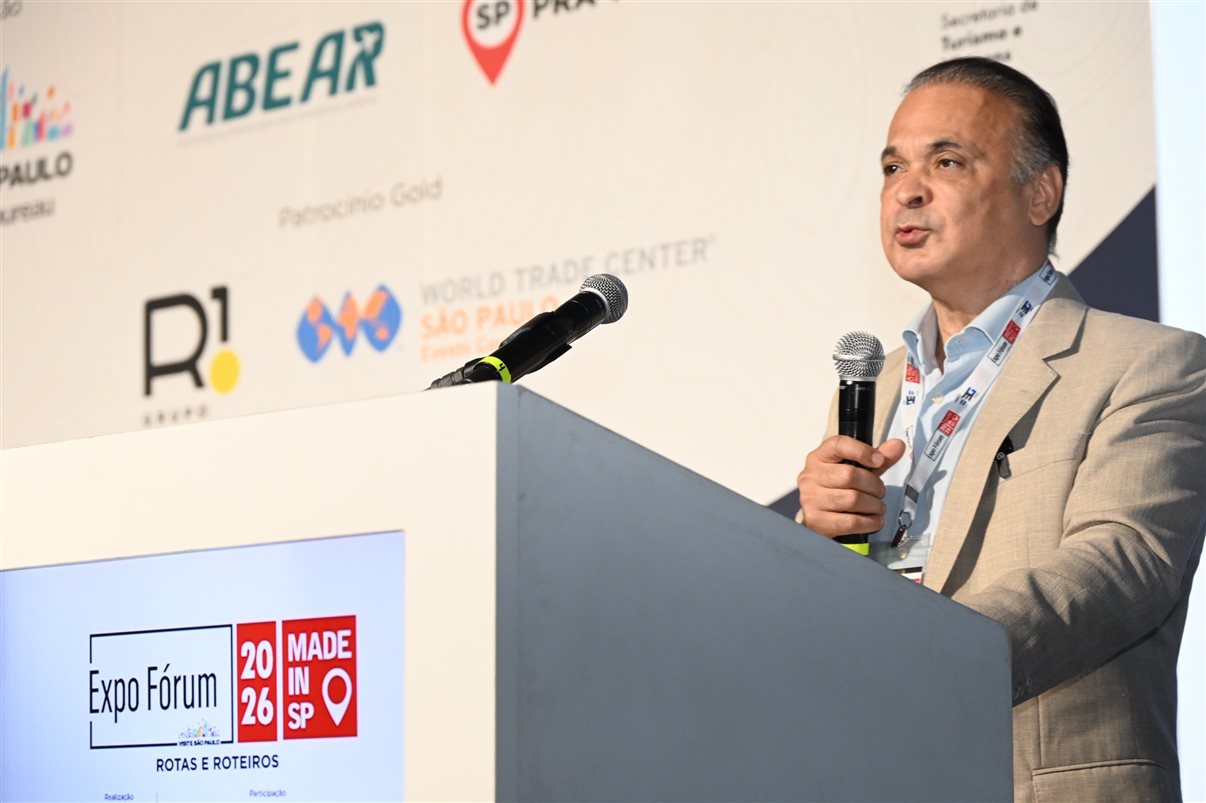 Roberto de Lucena, secretário de Turismo do Estado de São Paulo