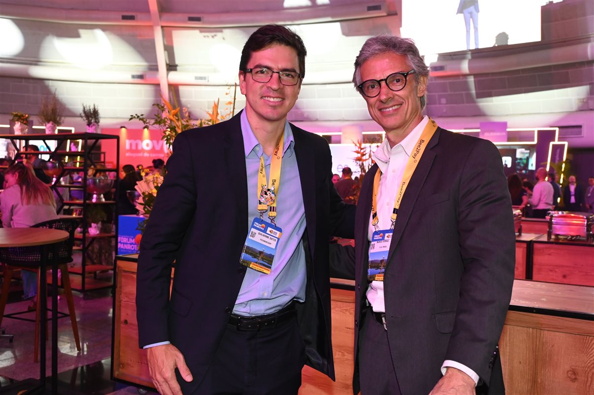 Guilherme Dietze, da FecomercioSP, e Marco Ferraz, da Clia Brasil