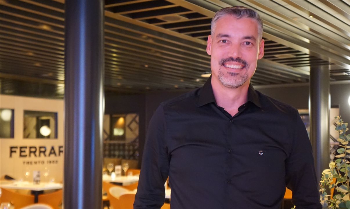Vinicius Freitas, coordenador comercial da Costa Cruzeiros