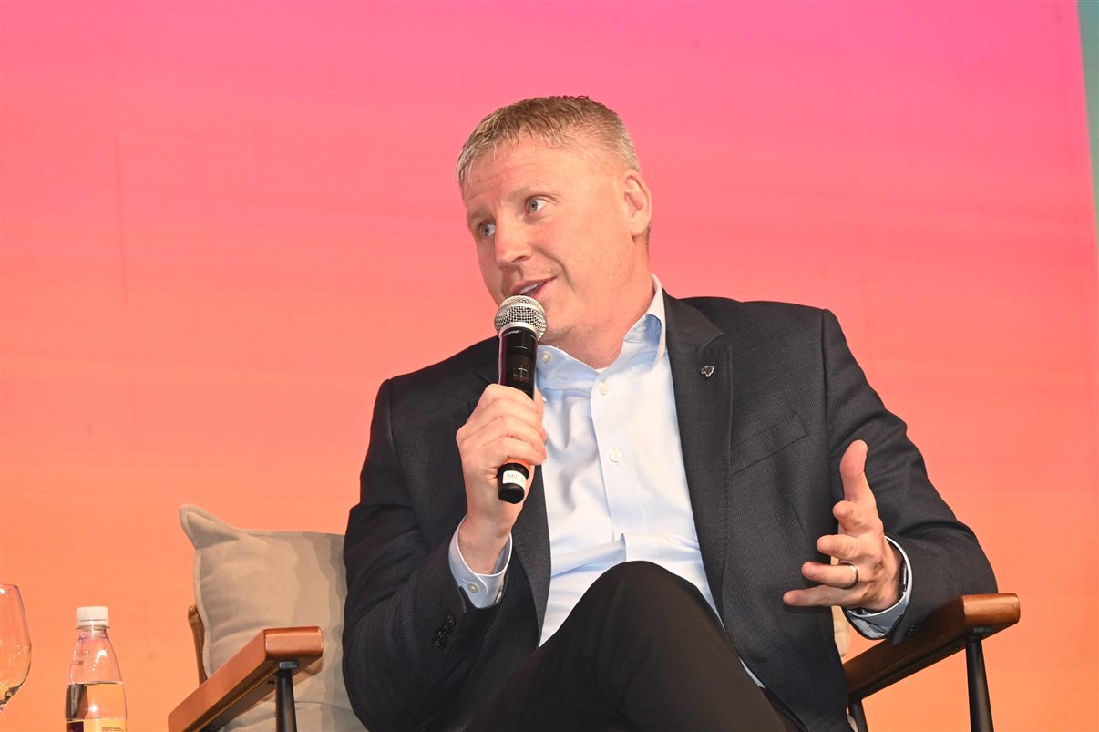 John Rodgerson, CEO da Azul Linhas Aéreas, no Fórum PANROTAS 2026