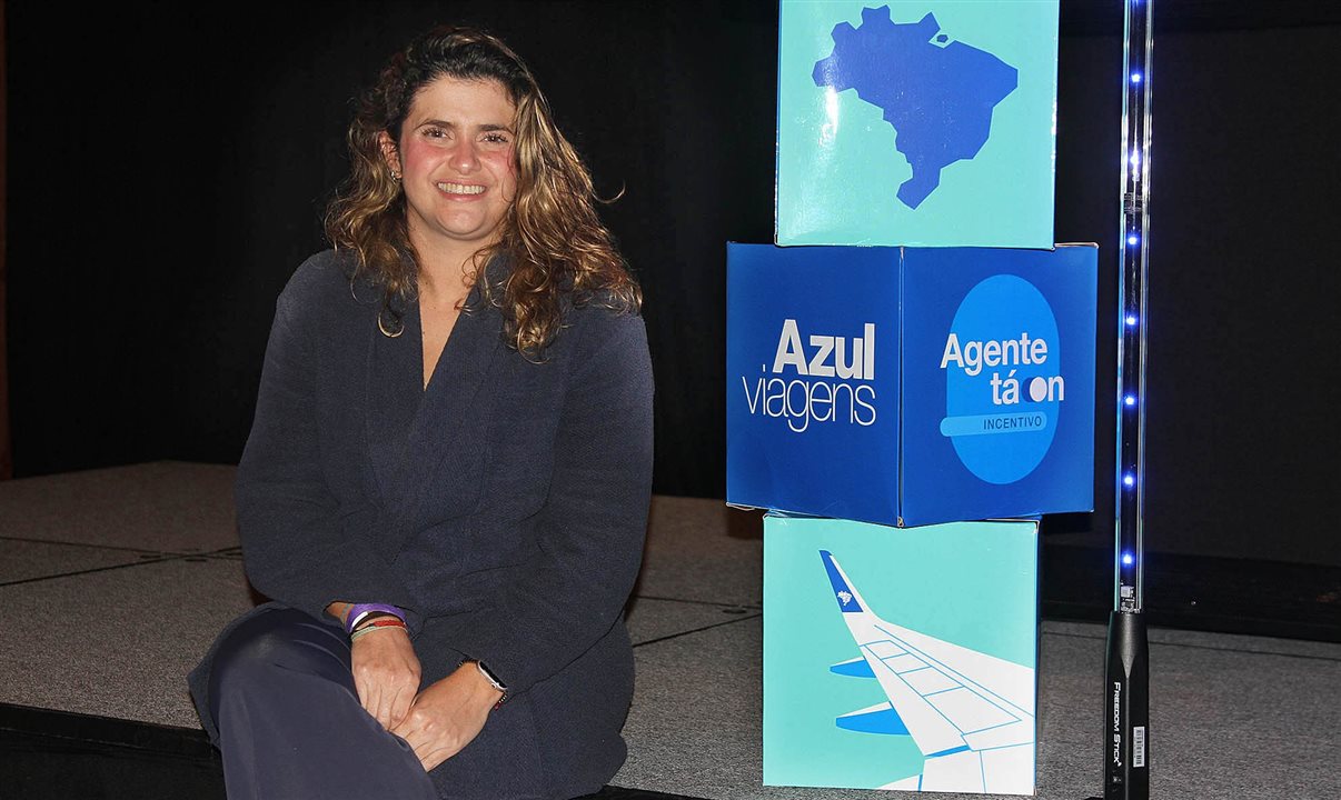 Giulliana Mesquita, head da Azul Viagens