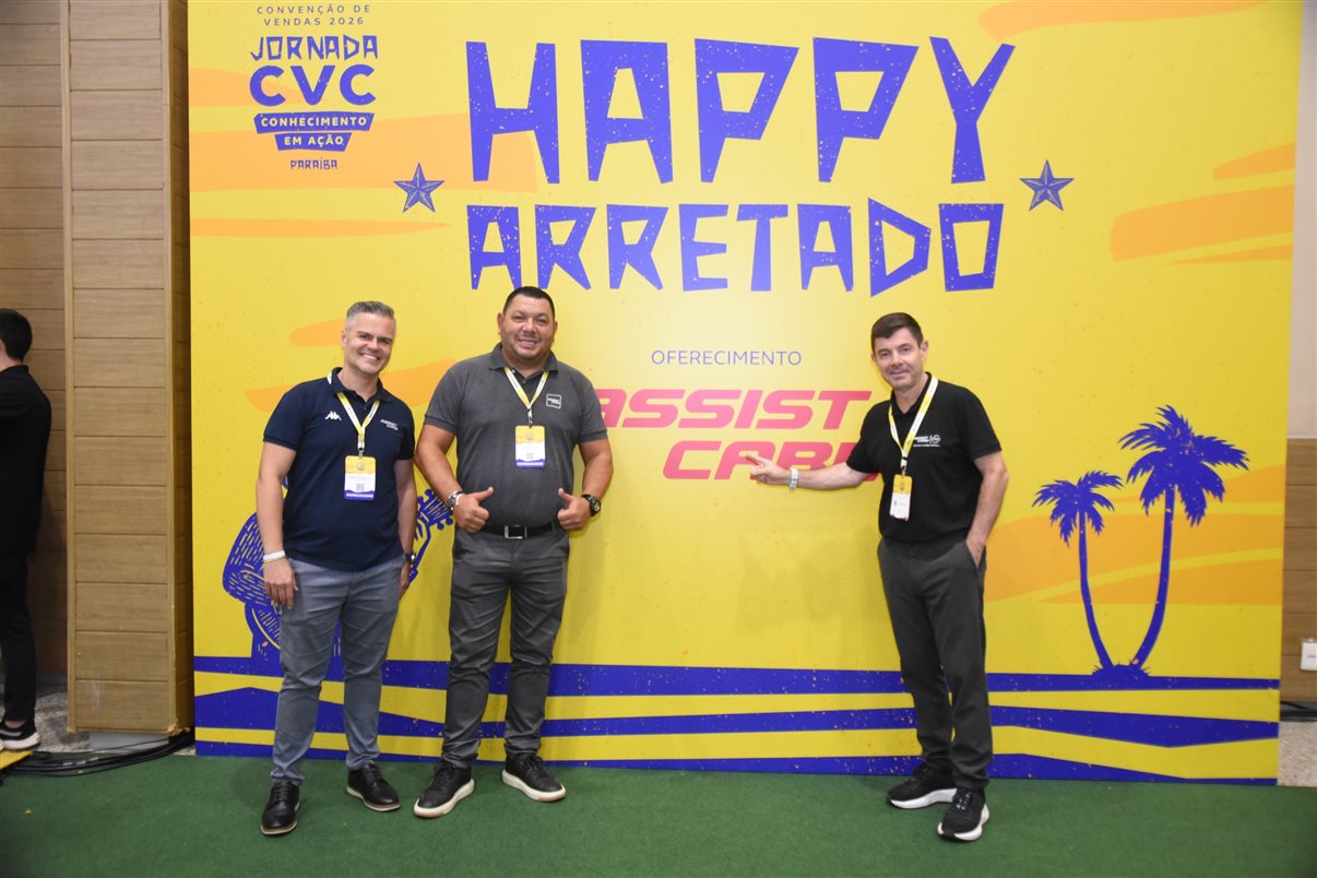 Ricardo Souza, Marcelo Turek e Alexandre Camargo, da Assist Card