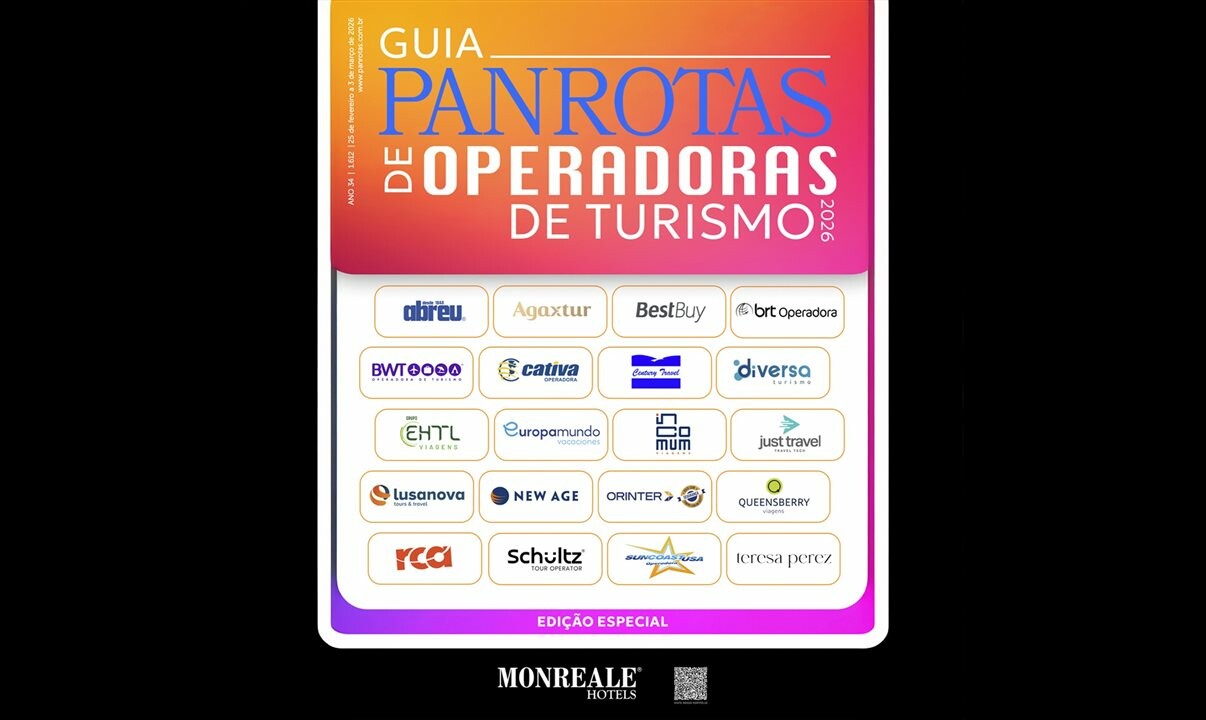 Passe no estande PANROTAS para pegar a novíssima edição do Guia de Operadoras
