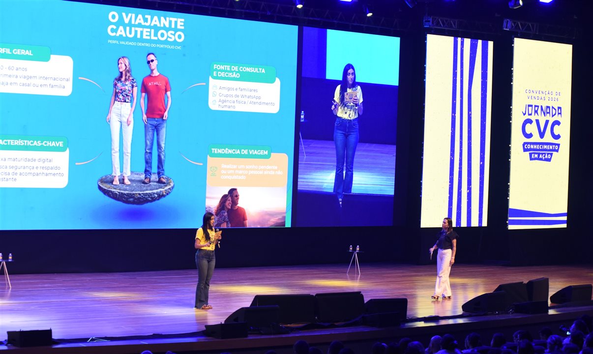 Nathalia Pacheco, da CVC, Ana Paula Weiss, da Special Tours