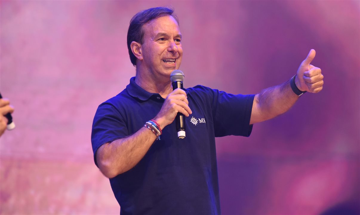 Adrian Ursilli, diretor geral da MSC no Brasil