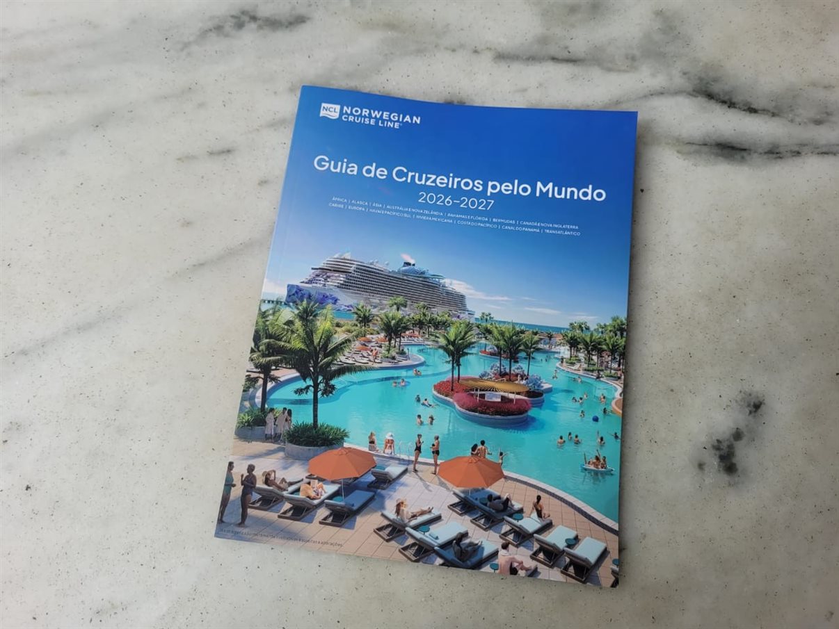 Caderno de itinerários 2026 da NCL 