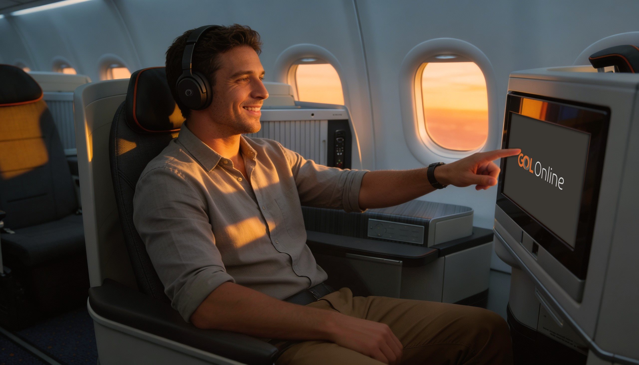 Nova classe executiva da Gol