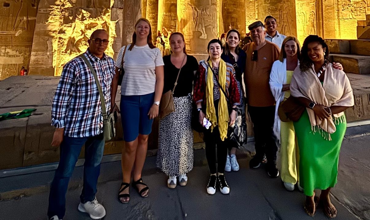 Melhores parceiros da Lusanova em viagem pelo Egito