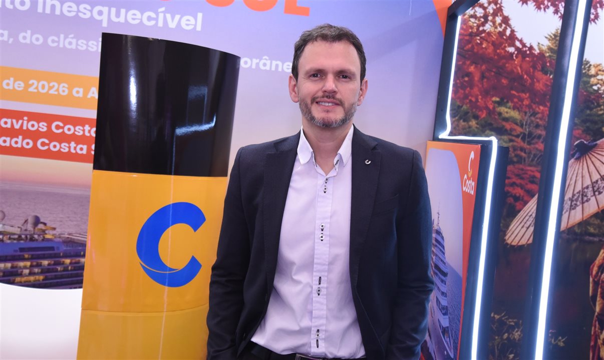 Ruy Ribeiro, diretor comercial da Costa Cruzeiros no Brasil