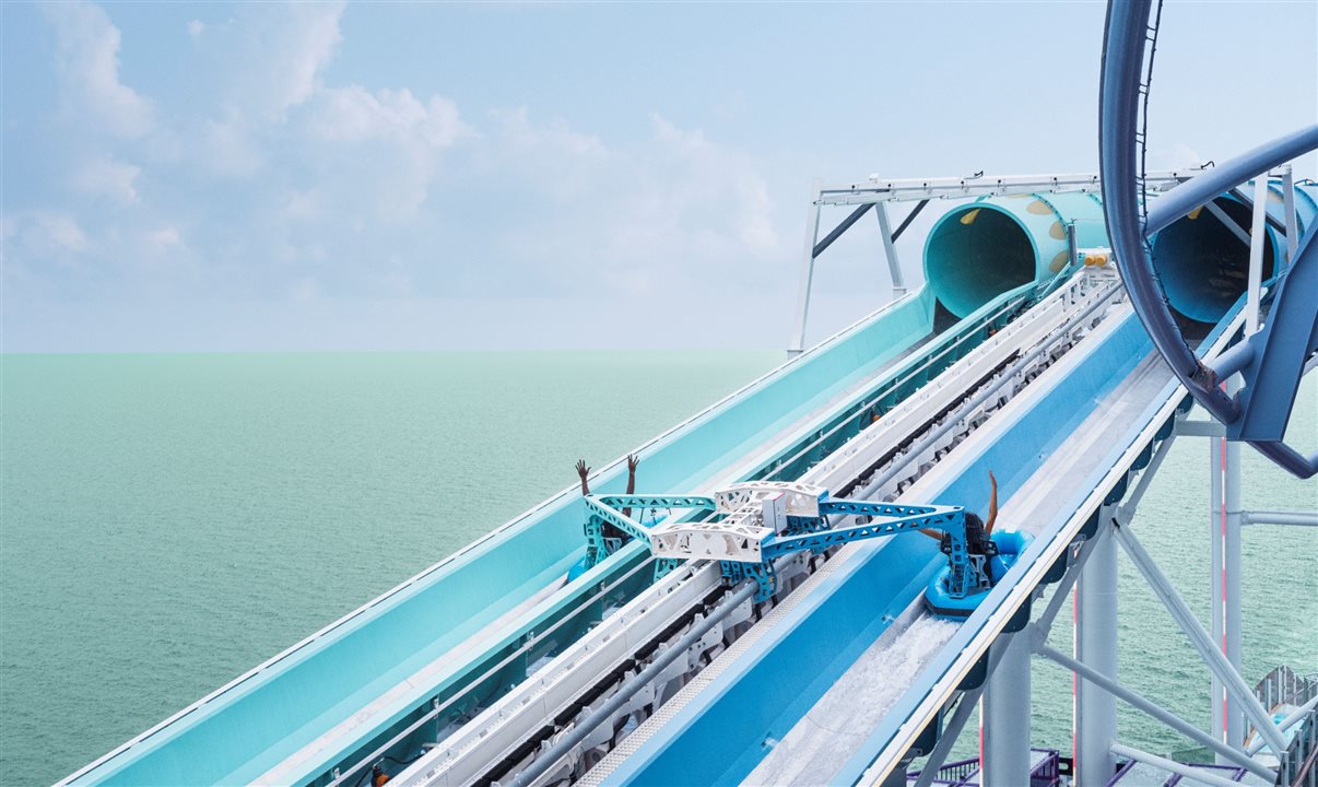 Aqua Slide Coaster do Norwegian Luna