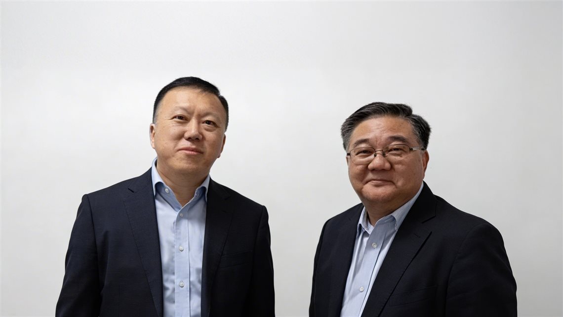 Toyoharu Fujii e Celso Katsumi Matinaga