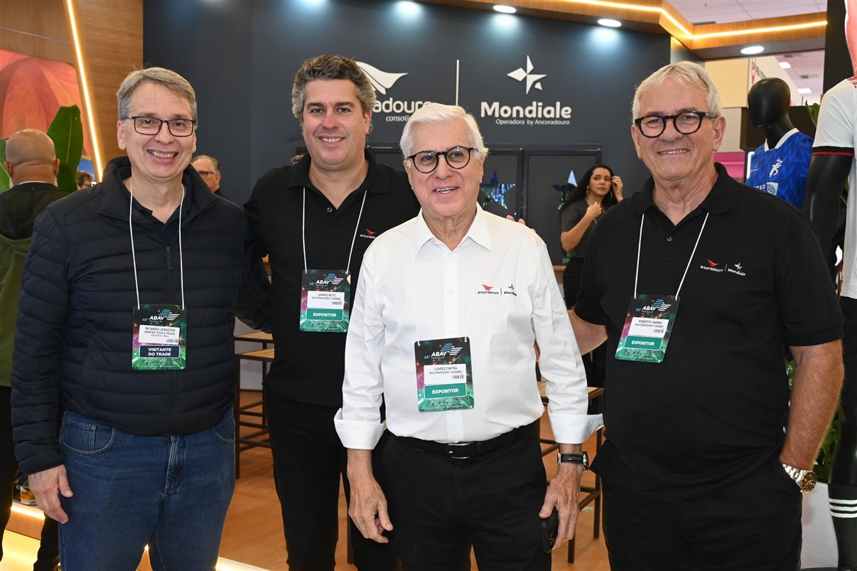 Ricardo Lidington, da Orinter, Juarez Neto, Juarez Cintra, Roberto Garbin, da Ancoradouro\n\n