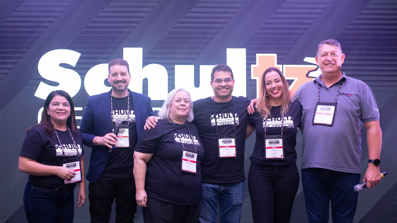 Ana Santana, Rodrigo Rodrigues, Ana Maria Moreschi, Woody Garcia, Denise Farjalla e Aroldo Schultz