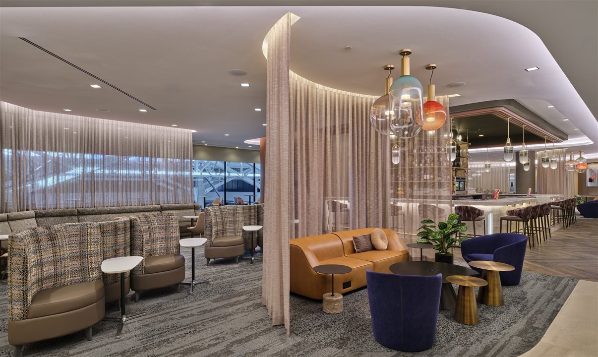 Novo Delta Sky Club em Denver