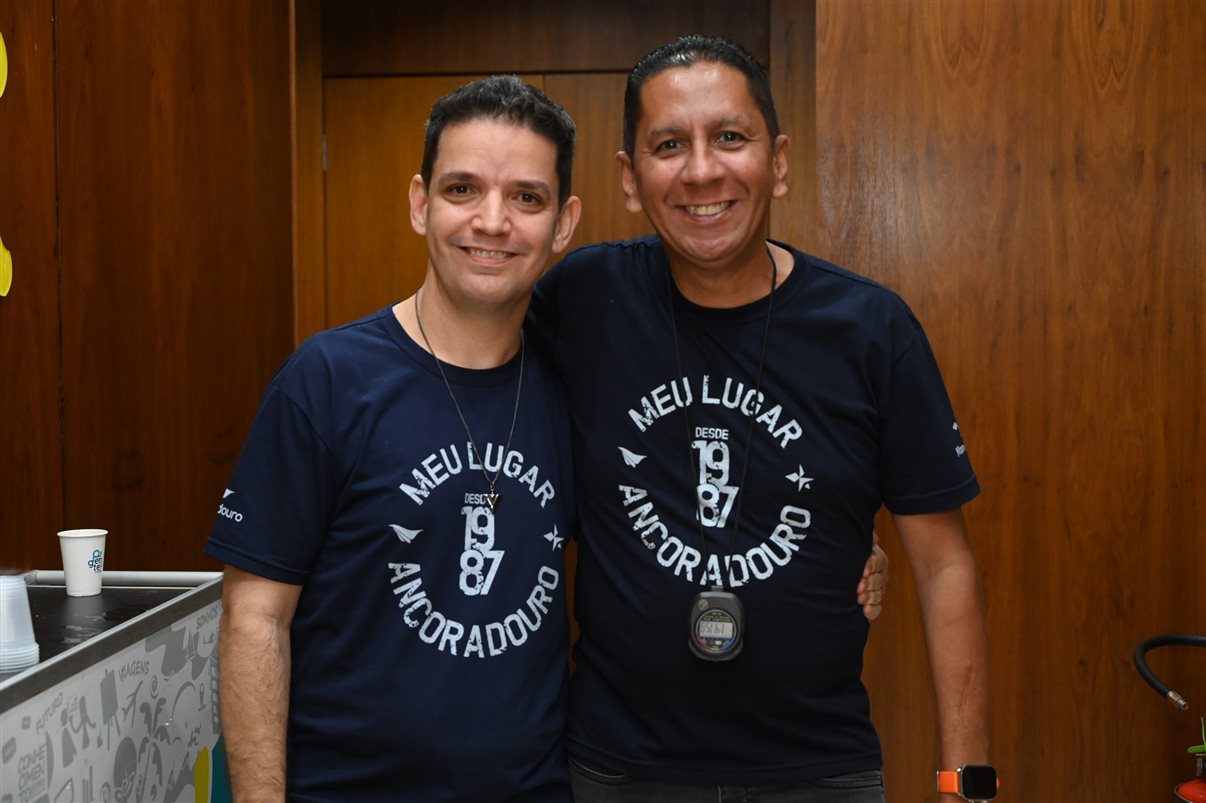 Rafael Tobias, da Mondiale, e Ronaldo Coelho, da Ancoradouro