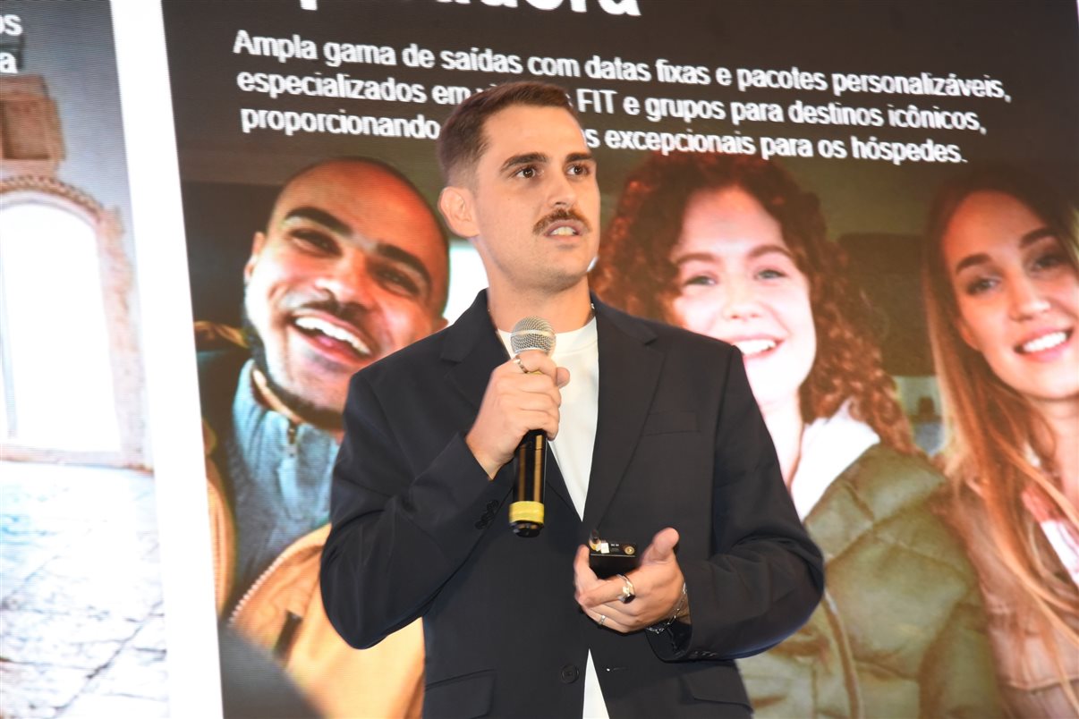 Iago Euzébio, gerente de Desenvolvimento da Topaz Tours