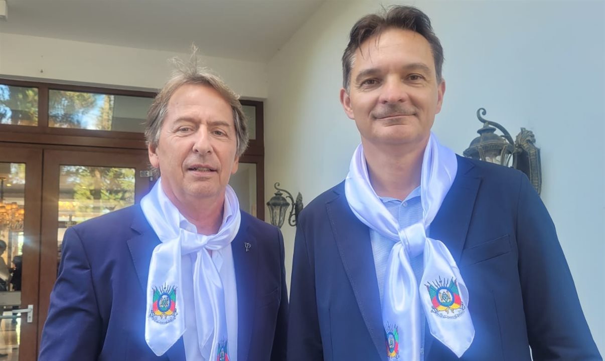 Janyck Daudet, CEO do Club Med para a América Latina, e Stéphane Maquaire, CEO global da rede francesa