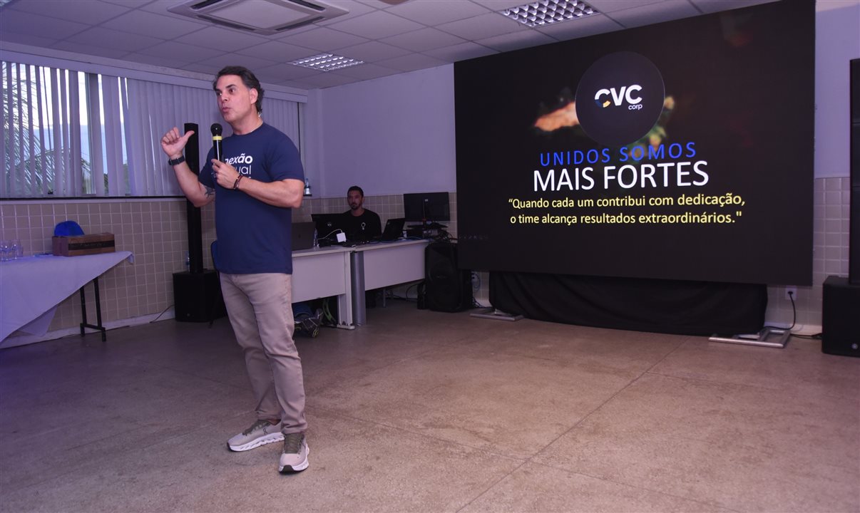 Emerson Belan falou com o time da Visual neste segundo dia de Connect 2026