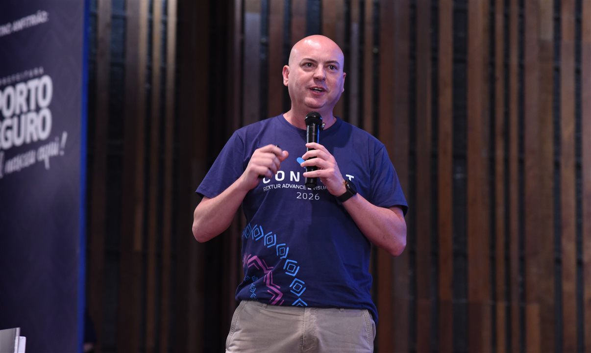 Fabio Mader, CEO da CVC Corp, participou hoje (23) do Connect