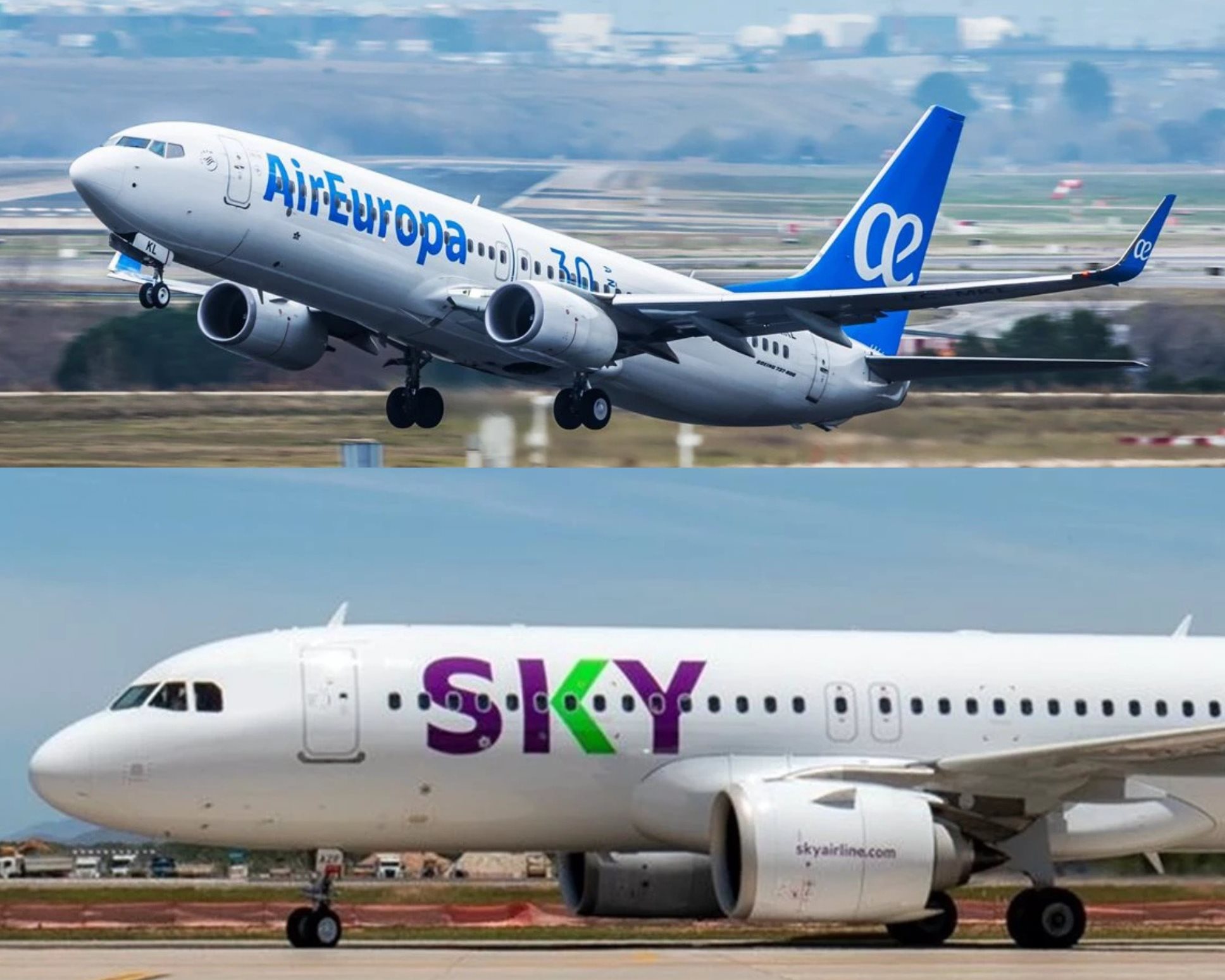 Passageiros da Air Europa passam a ter acesso facilitado a destinos domésticos operados pela Sky no Peru
