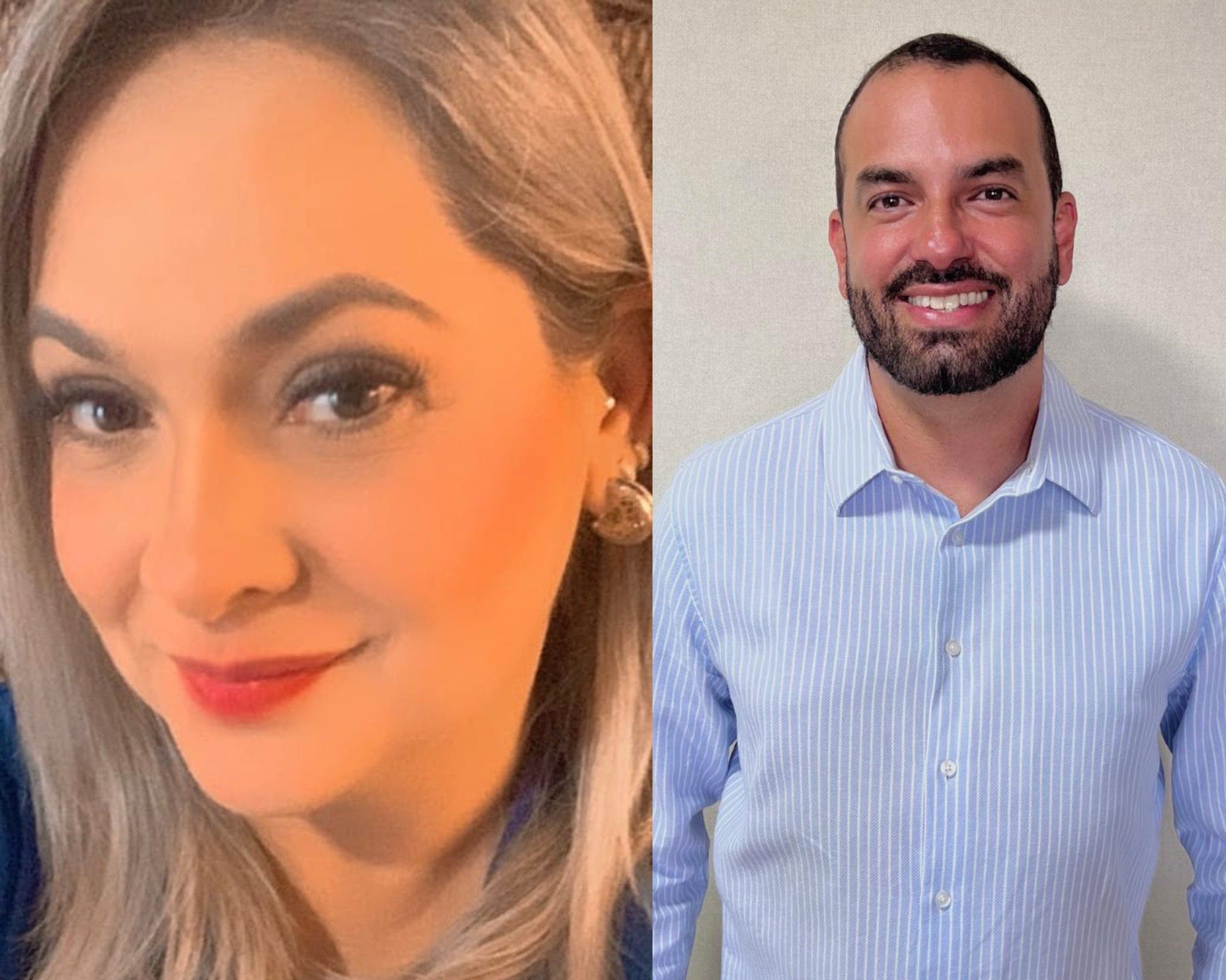 Michelle Santana e Thiago Bocchi