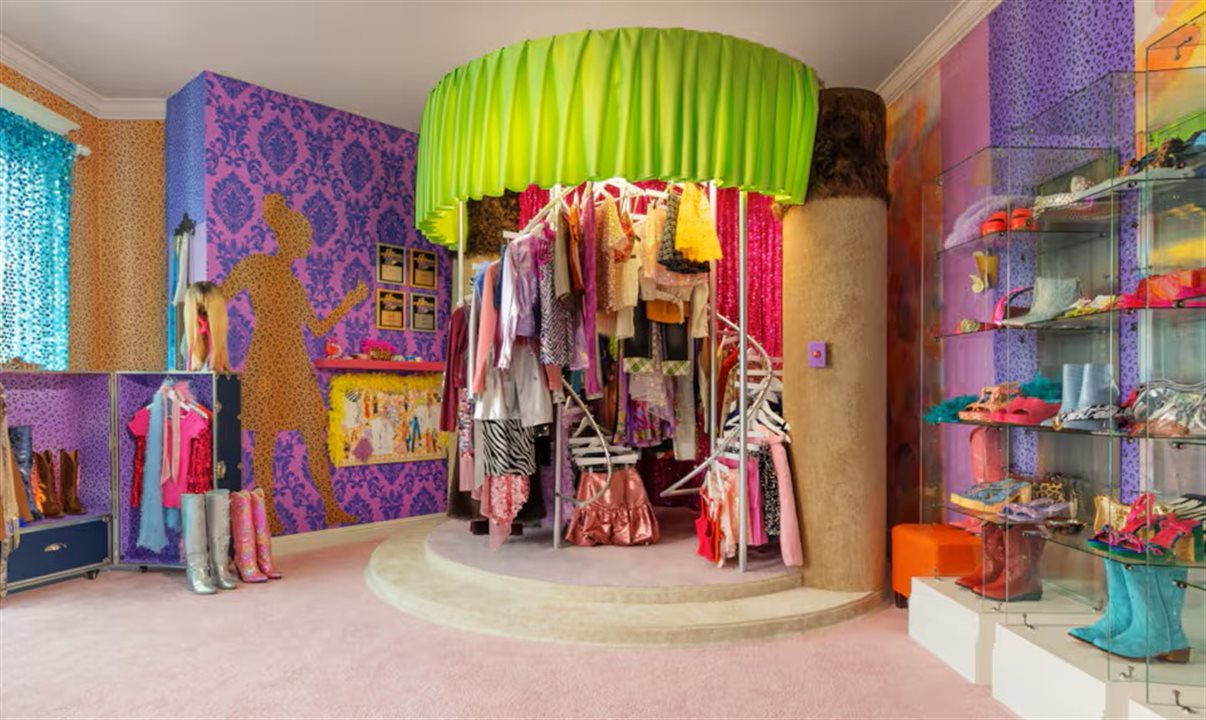 Famoso closet da personagem