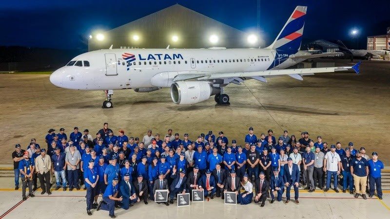 A visita do governo federal brasileiro marcou os 25 anos do Latam MRO de São Carlos