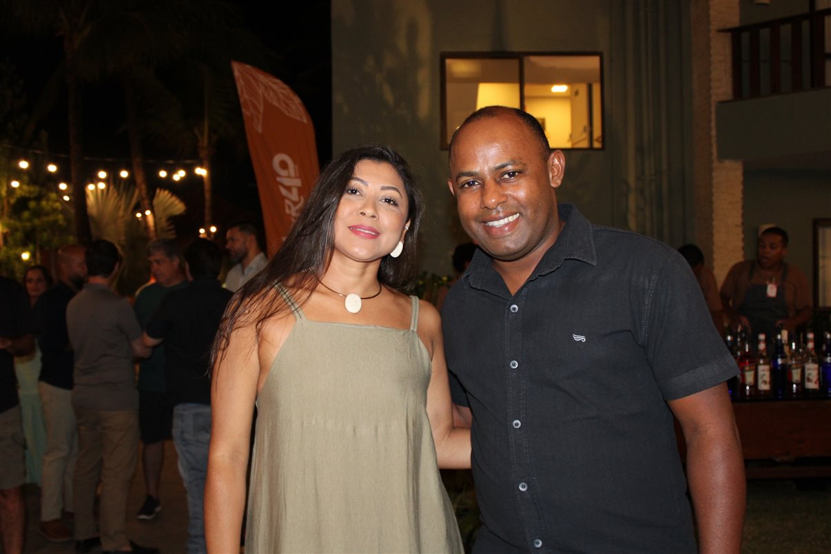 Giane Silva, do Viv&aacute; e Solar, e Arley C&acirc;ndido, da C&acirc;mera de Vereadores de Ipojuca