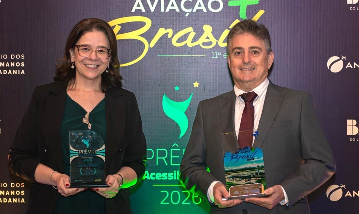 Companhia foi reconhecida com o Prêmio Aviação + Brasil e Prêmio Acessibilidade e Inovação 2026