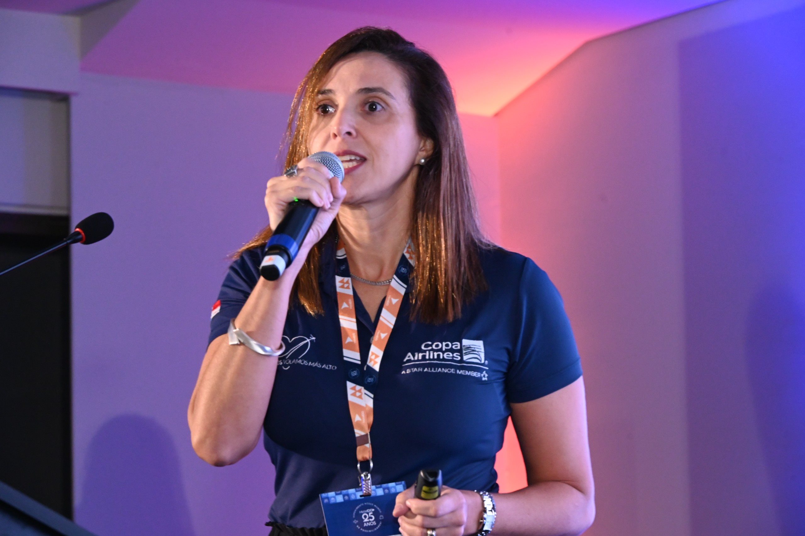 Karina Nascimento, da Copa Airlines