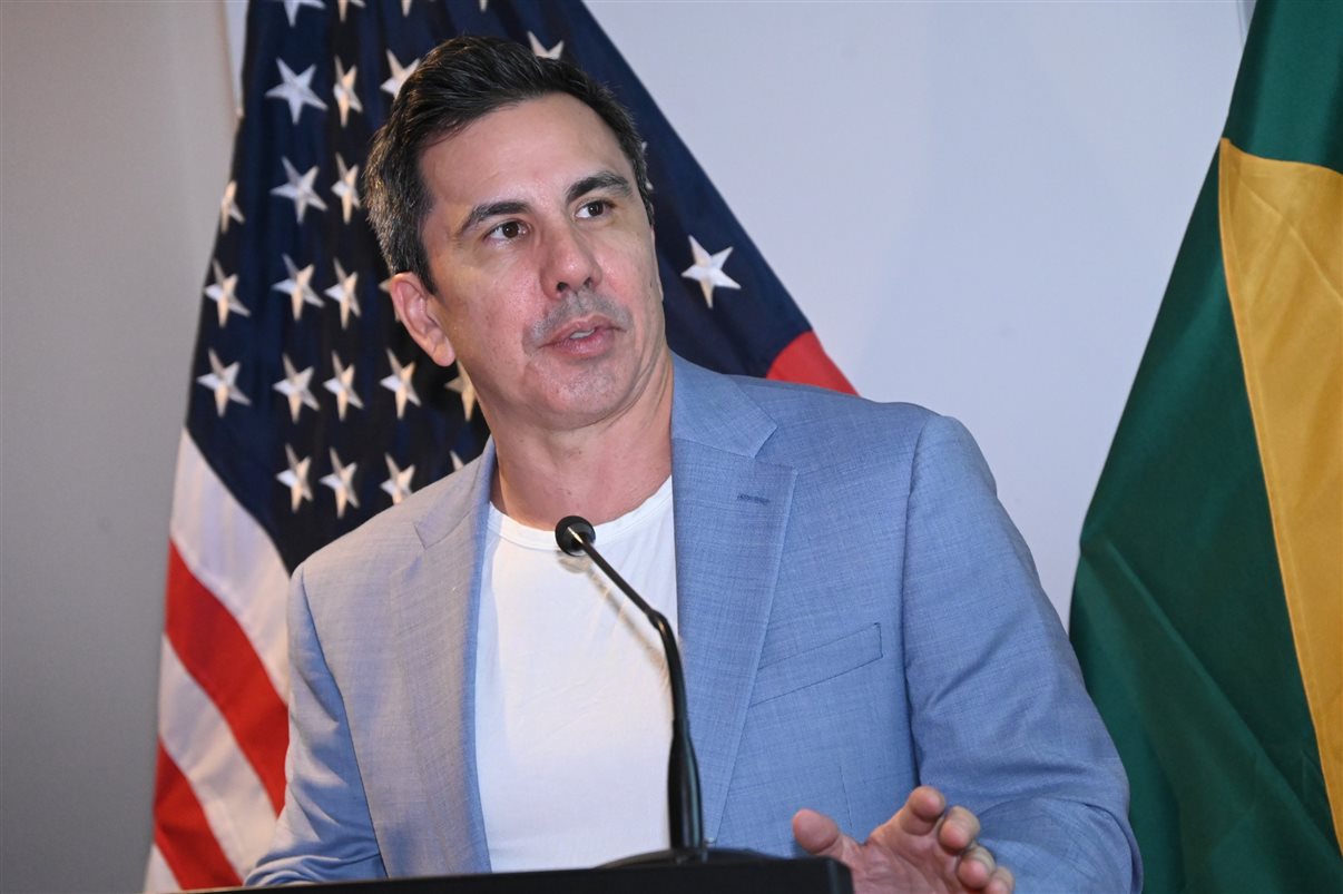 Kevin Murakami, cônsul dos Estados Unidos em São Paulo, comemora: Brasil é o segundo maior mercado overseas para os EUA e estamos muito orgulhosos disso, é fruto do nosso trabalho