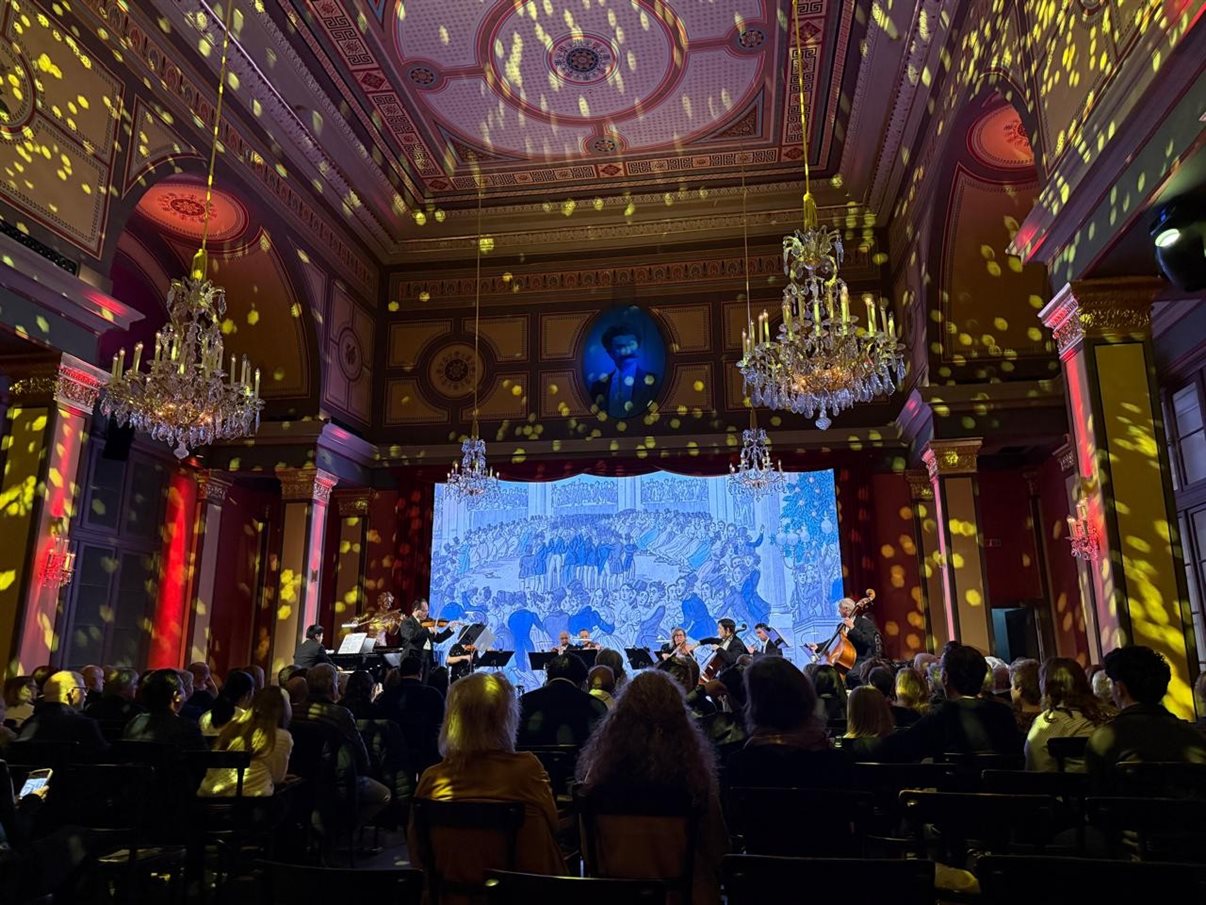Concerto na Casa de Strauss - passeio pago &agrave; parte