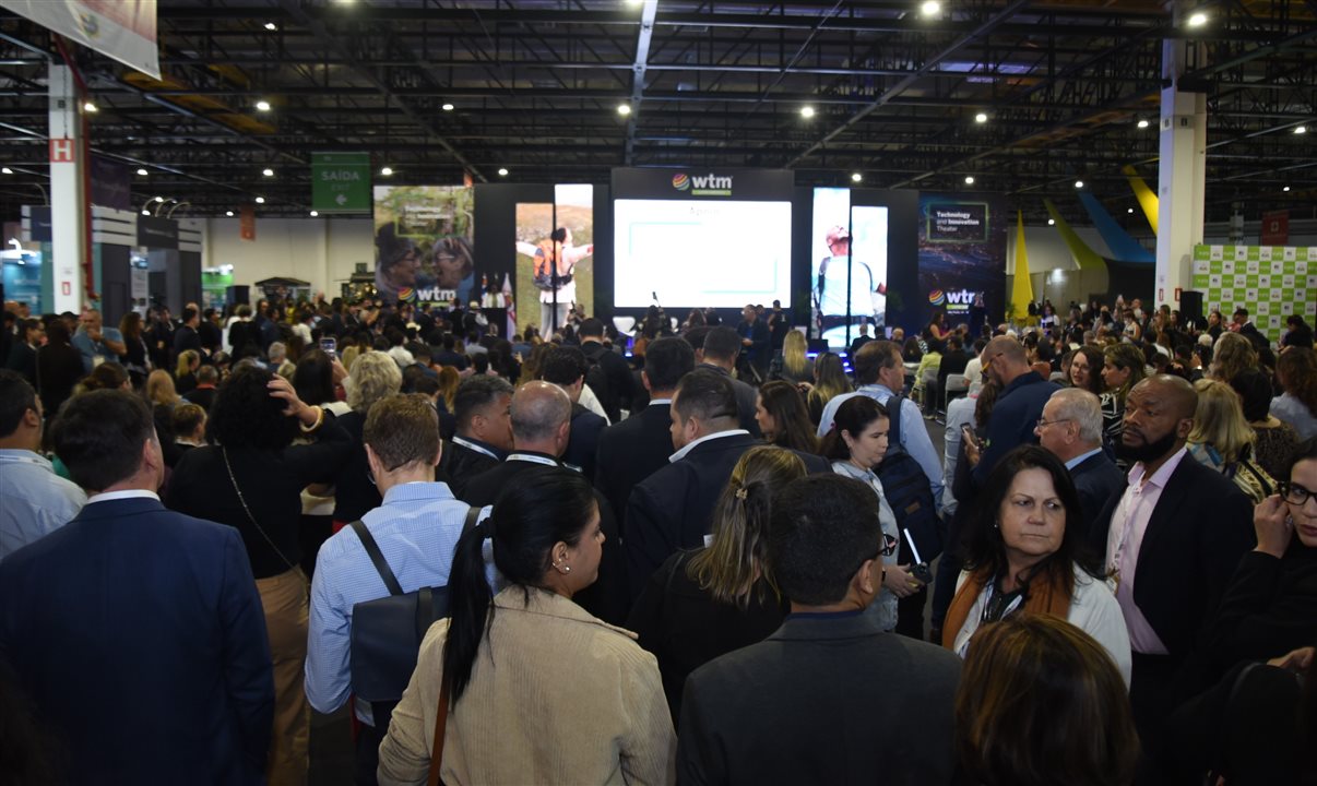 Corredores lotados na WTM Latin America 2025
