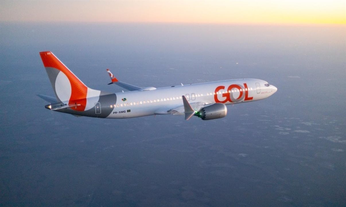 Aeronave Boeing 737 Max 8 da Gol