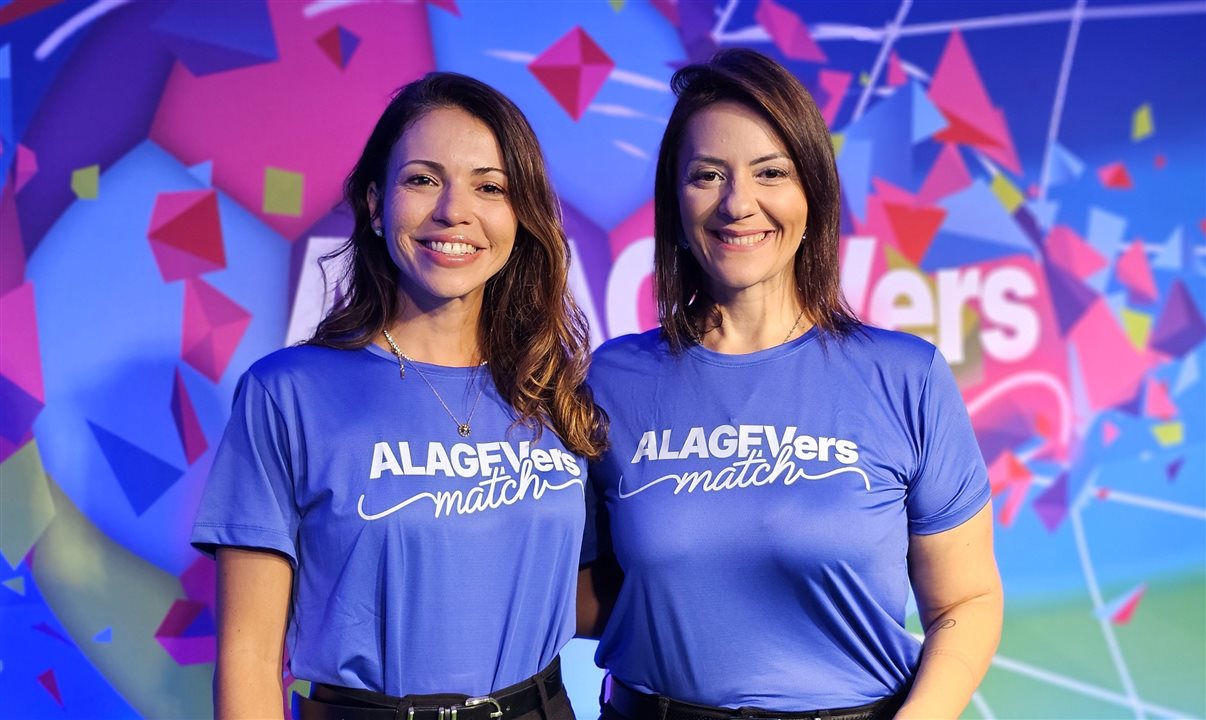 Joyce Macieri, presidente da Alagev, e Luana Nogueira, diretora executiva 