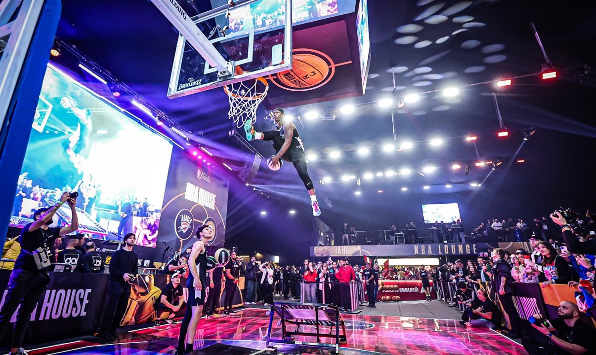 Experiência oficial da NBA para os fãs acontece no Shopping Eldorado, em São Paulo, de 3 a 21 de junho de 2026