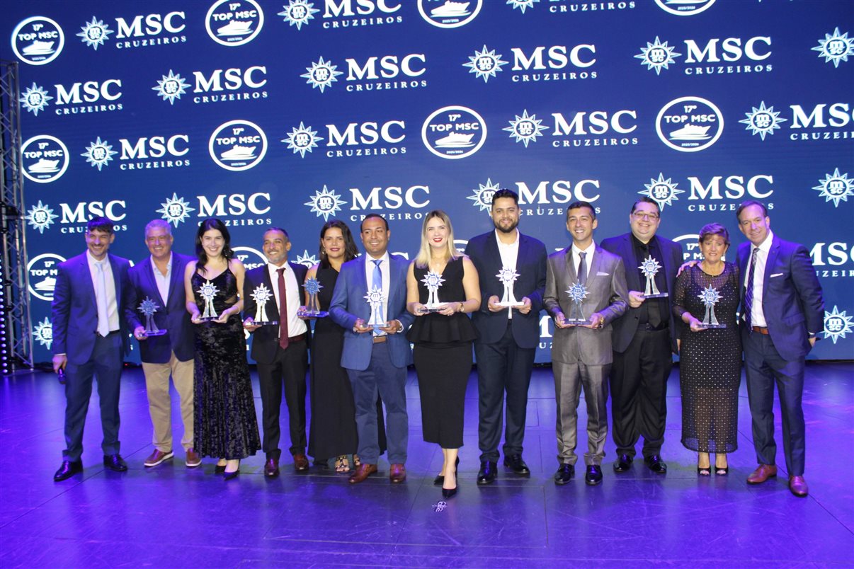 Premiação 17º TOP MSC e Clube dos Cruzeiros