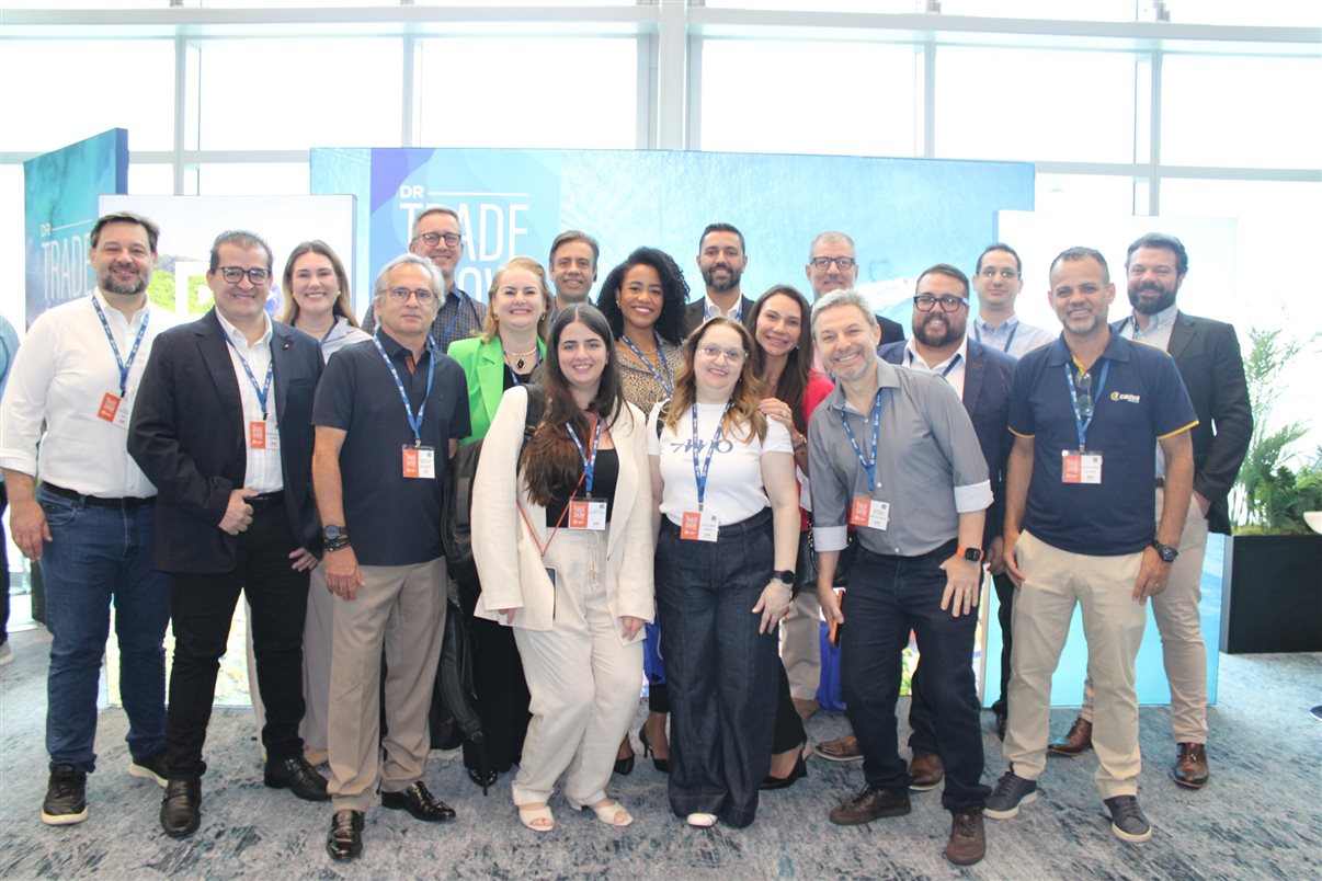 Parte da delegação brasileira no República Dominicana Trade Show 2026